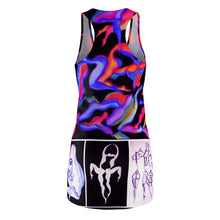 Load image into Gallery viewer, Women's Cut &amp; Sew Racerback Dress (AOP)
