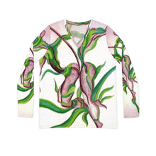 Load image into Gallery viewer, Women's Long Sleeve V-neck Shirt (AOP)