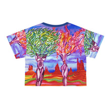 Load image into Gallery viewer, Crop Tee (AOP)