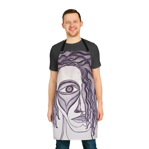 Apron, 5-Color Straps (AOP)