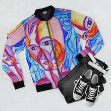 Load image into Gallery viewer, Men&#39;s Bomber Jacket (AOP)