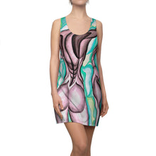 Load image into Gallery viewer, Women's Cut &amp; Sew Racerback Dress (AOP)