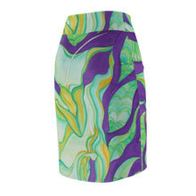 Load image into Gallery viewer, Women's Pencil Skirt (AOP)