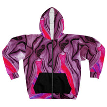 Load image into Gallery viewer, Unisex Zip Hoodie (AOP)