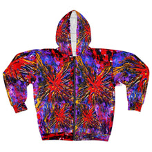Load image into Gallery viewer, Unisex Zip Hoodie (AOP)