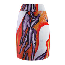 Load image into Gallery viewer, Women's Pencil Skirt (AOP)