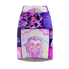 Load image into Gallery viewer, Women's Pencil Skirt (AOP)