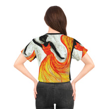 Load image into Gallery viewer, Crop Tee (AOP)