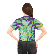 Load image into Gallery viewer, Crop Tee (AOP)