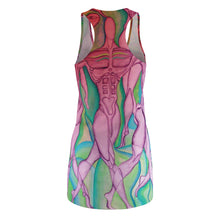 Load image into Gallery viewer, Women's Cut &amp; Sew Racerback Dress (AOP)
