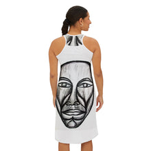 Load image into Gallery viewer, Artistic Women&#39;s Racerback Dress - Unique Ethnic Design for Effortless Style