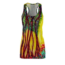 Load image into Gallery viewer, Women's Cut &amp; Sew Racerback Dress (AOP)