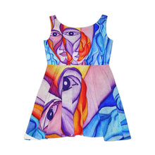 Load image into Gallery viewer, Women's Skater Dress (AOP)