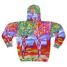 Load image into Gallery viewer, Unisex Zip Hoodie (AOP)