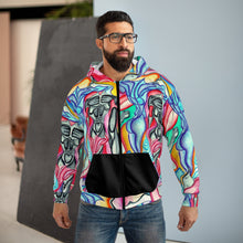 Load image into Gallery viewer, Unisex Zip Hoodie (AOP)