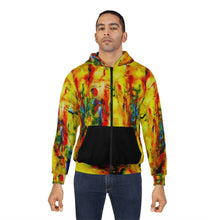 Load image into Gallery viewer, Unisex Zip Hoodie (AOP)