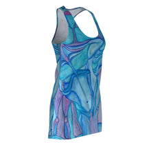 Load image into Gallery viewer, Women's Cut &amp; Sew Racerback Dress (AOP)