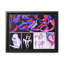 Load image into Gallery viewer, Matte Canvas, Black Frame