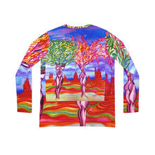 Load image into Gallery viewer, Women's Long Sleeve V-neck Shirt (AOP)