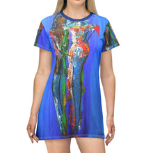 Load image into Gallery viewer, T-Shirt Dress (AOP)