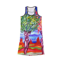 Load image into Gallery viewer, Women's Racerback Dress (AOP)