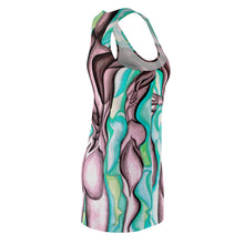 Load image into Gallery viewer, Women's Cut &amp; Sew Racerback Dress (AOP)