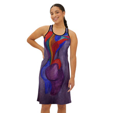 Load image into Gallery viewer, Women's Racerback Dress (AOP)