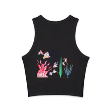 Load image into Gallery viewer, Whimsical Coral Reef Tank Top - Women's Micro Rib Racer Tank, Summer Top, Ocean Vibes, Beachwear, Gift for Her, Vacation Essentials