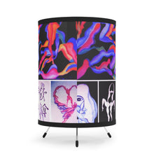Load image into Gallery viewer, Tripod Lamp with High-Res Printed Shade, US\CA plug
