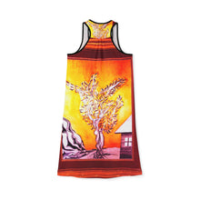 Load image into Gallery viewer, Women's Racerback Dress (AOP)