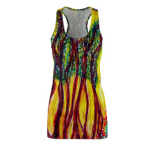 Load image into Gallery viewer, Women's Cut &amp; Sew Racerback Dress (AOP)