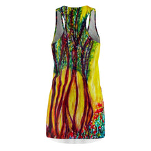 Load image into Gallery viewer, Women's Cut &amp; Sew Racerback Dress (AOP)