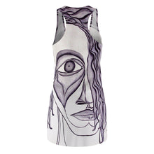 Load image into Gallery viewer, Women's Cut &amp; Sew Racerback Dress (AOP)