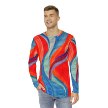 Load image into Gallery viewer, Men&#39;s Long Sleeve Shirt (AOP)