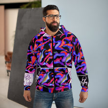 Load image into Gallery viewer, Unisex Zip Hoodie (AOP)