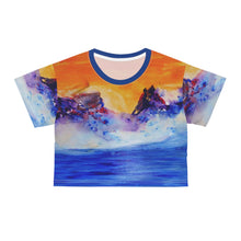 Load image into Gallery viewer, Crop Tee (AOP)