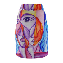 Load image into Gallery viewer, Women's Pencil Skirt (AOP)