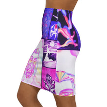 Load image into Gallery viewer, Women's Mid-Waist Pencil Skirt (AOP)