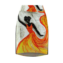 Load image into Gallery viewer, Women's Pencil Skirt (AOP)