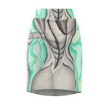 Load image into Gallery viewer, Women's Pencil Skirt (AOP)