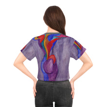 Load image into Gallery viewer, Crop Tee (AOP)
