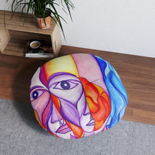 Load image into Gallery viewer, Tufted Floor Pillow, Round