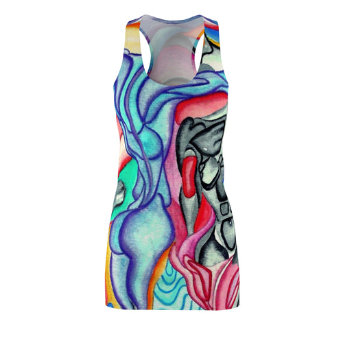 Bohemian Floral Racerback Dress for Women - Perfect Summer Style & Festival Wear
