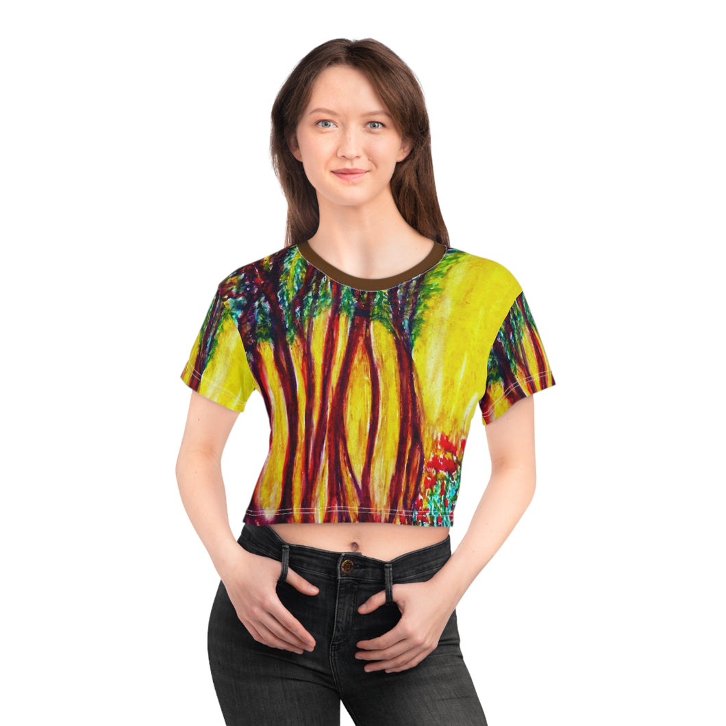 Crop Tee (AOP)