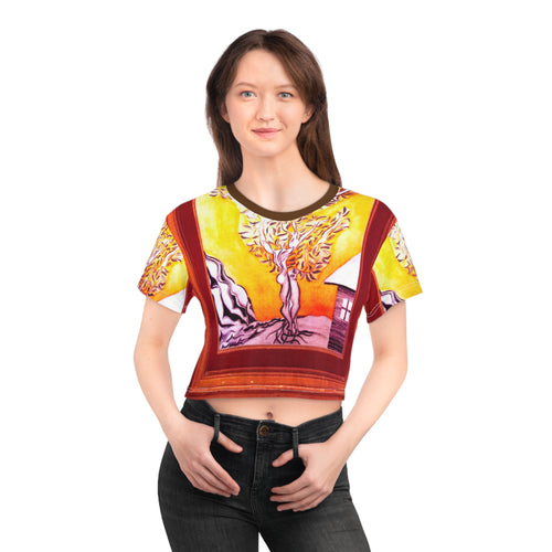 Crop Tee (AOP)