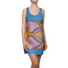 Load image into Gallery viewer, Women's Cut &amp; Sew Racerback Dress (AOP)