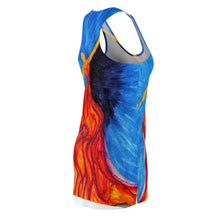 Load image into Gallery viewer, Women's Cut &amp; Sew Racerback Dress (AOP)