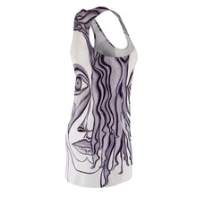 Load image into Gallery viewer, Women's Cut &amp; Sew Racerback Dress (AOP)