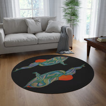 Load image into Gallery viewer, Round Rug