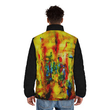 Load image into Gallery viewer, Men&#39;s Puffer Jacket (AOP)